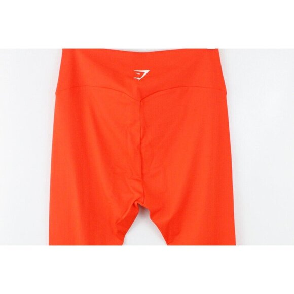 Gymshark Women Leggings Training Pants Exercise Fitness Pepper Red Size 2XL - Picture 6 of 14